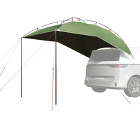Tenda da Campeggio per Auto Verde Impermeabile 4009527
