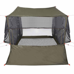 Tenda per Auto per 2 Persone Verde Oliva Impermeabile 4009530