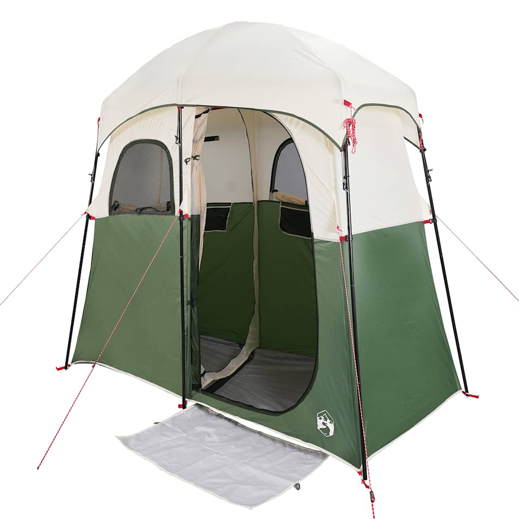 Tenda da Doccia per 2 Persone Verde Impermeabile