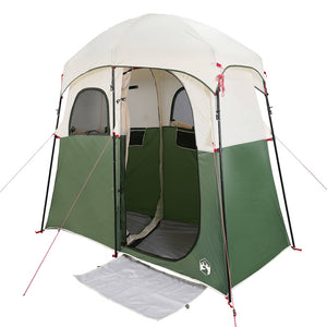 Tenda da Doccia per 2 Persone Verde Impermeabile