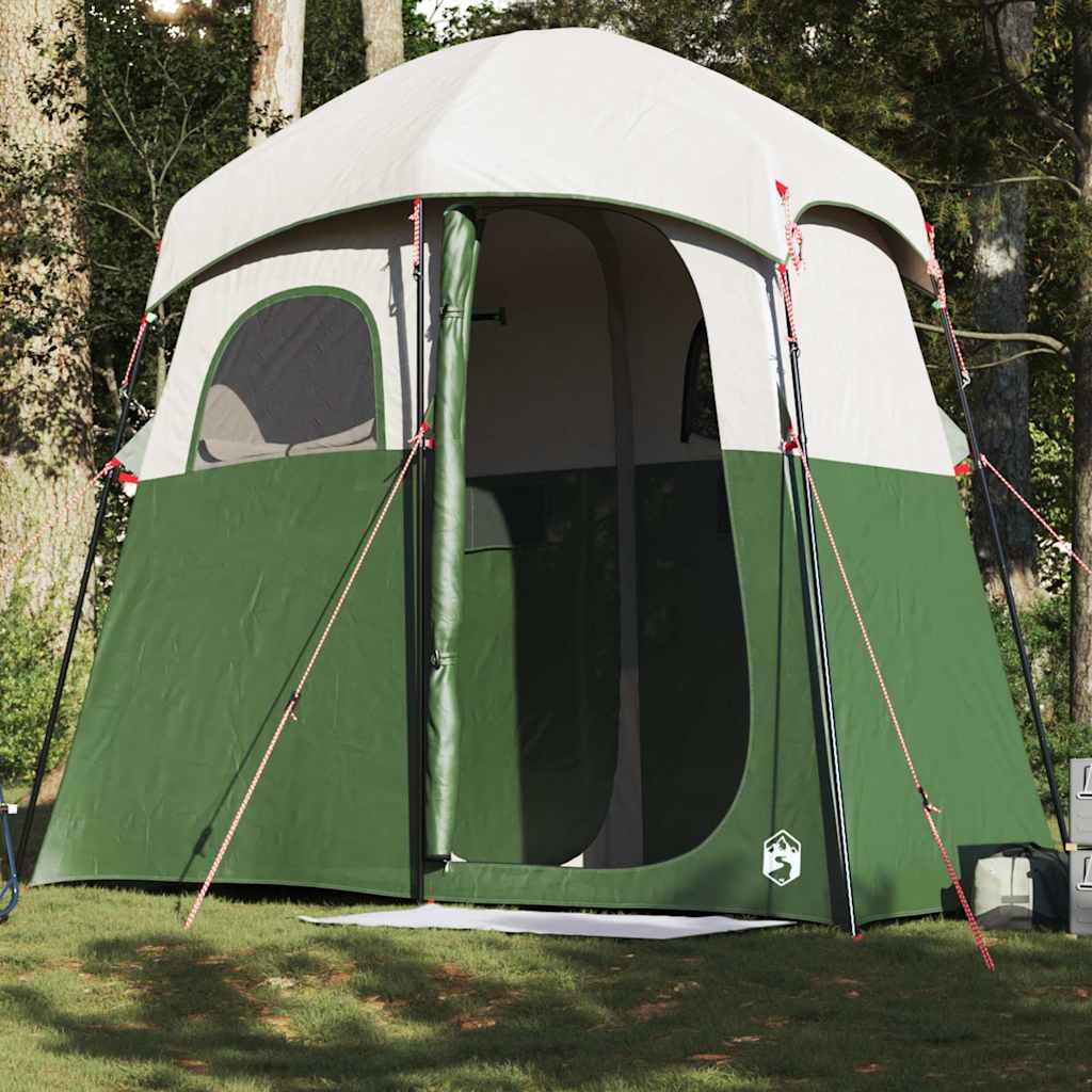 Tenda da Doccia per 2 Persone Verde Impermeabile 4009533