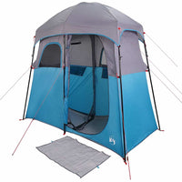 Tenda da Doccia per 2 Persone Blu Impermeabile 4009534