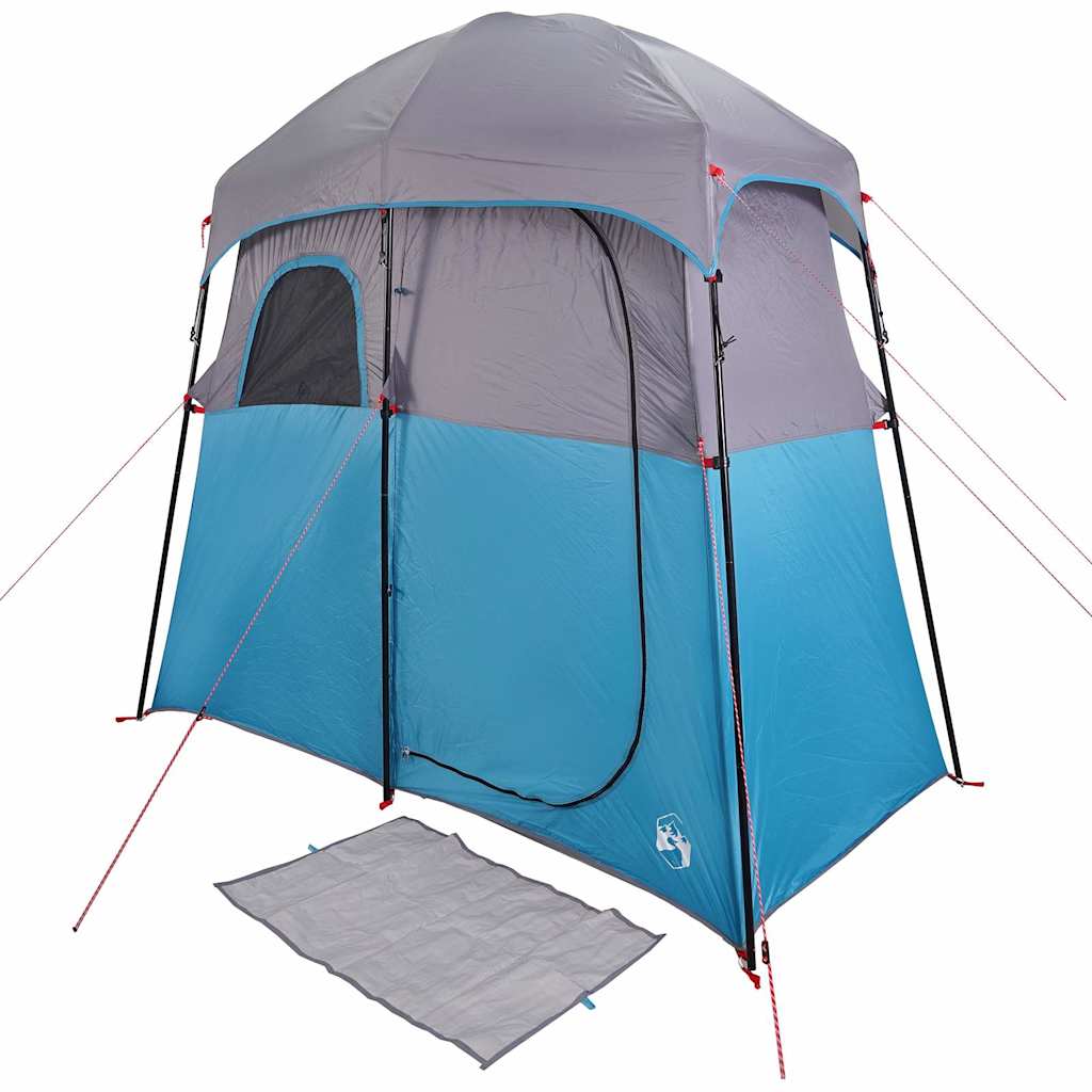 Tenda da Doccia per 2 Persone Blu Impermeabile 4009534