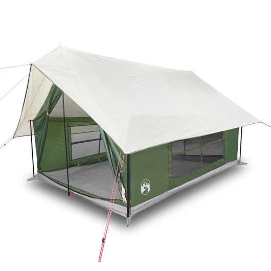 Tenda da Campeggio per 5 Persone Verde Impermeabile