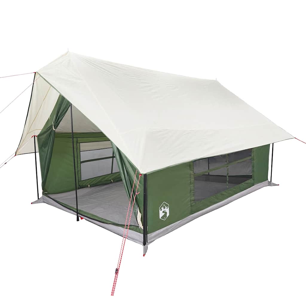 Tenda da Campeggio per 5 Persone Verde Impermeabile 4009539