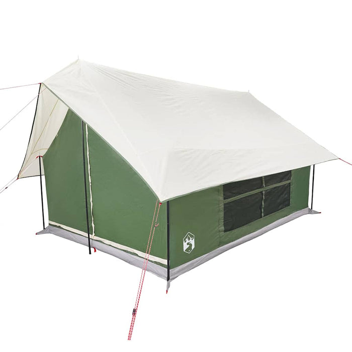 Tenda da Campeggio per 5 Persone Verde Impermeabile