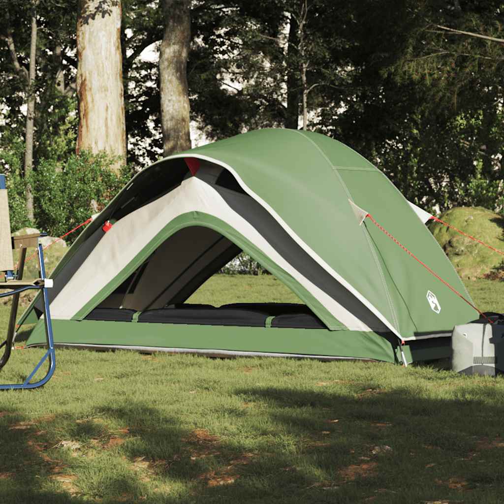 Tenda da Campeggio per 1 Persona Verde Impermeabile 4009542