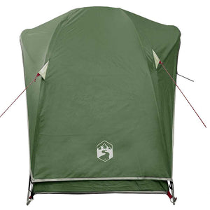 vidaXL Tenda da Campeggio per 1 Persona Verde Impermeabile