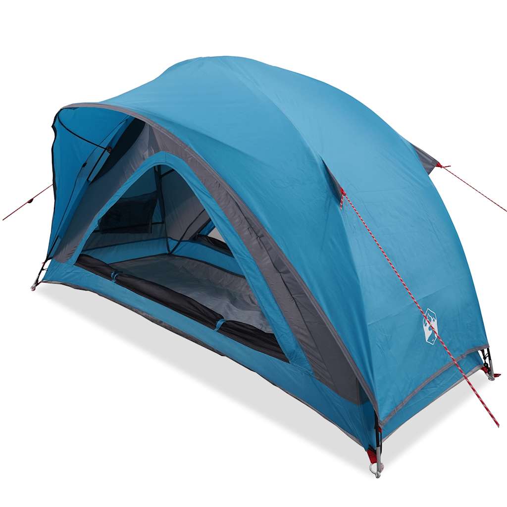 Tenda da Campeggio per 1 Persona Blu Impermeabile 4009543