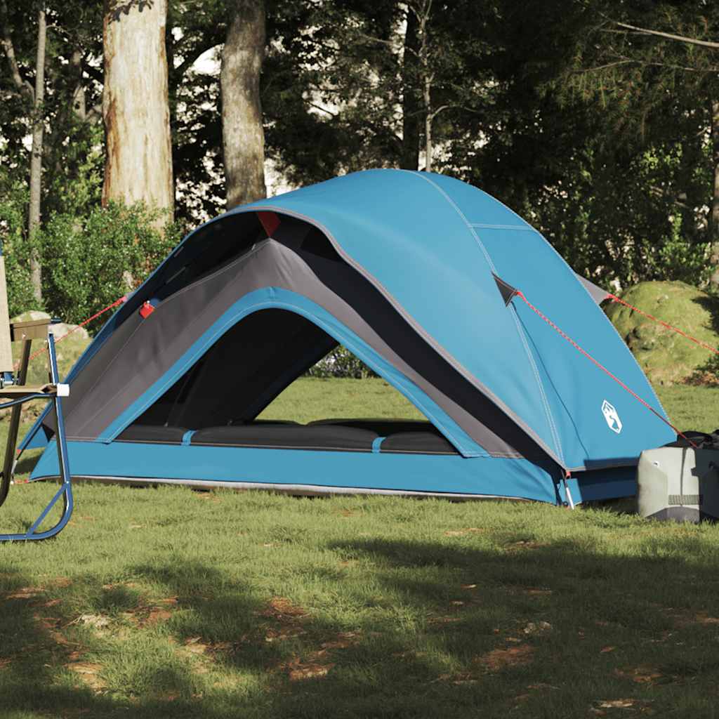 Tenda da Campeggio per 1 Persona Blu Impermeabile 4009543