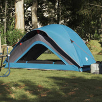 Tenda da Campeggio per 1 Persona Blu Impermeabile 4009543