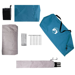 Tenda da Campeggio per 1 Persona Blu Impermeabile 4009543