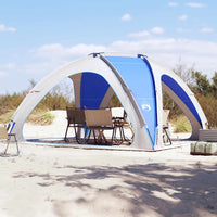 Tenda per Feste Azzurra Impermeabile