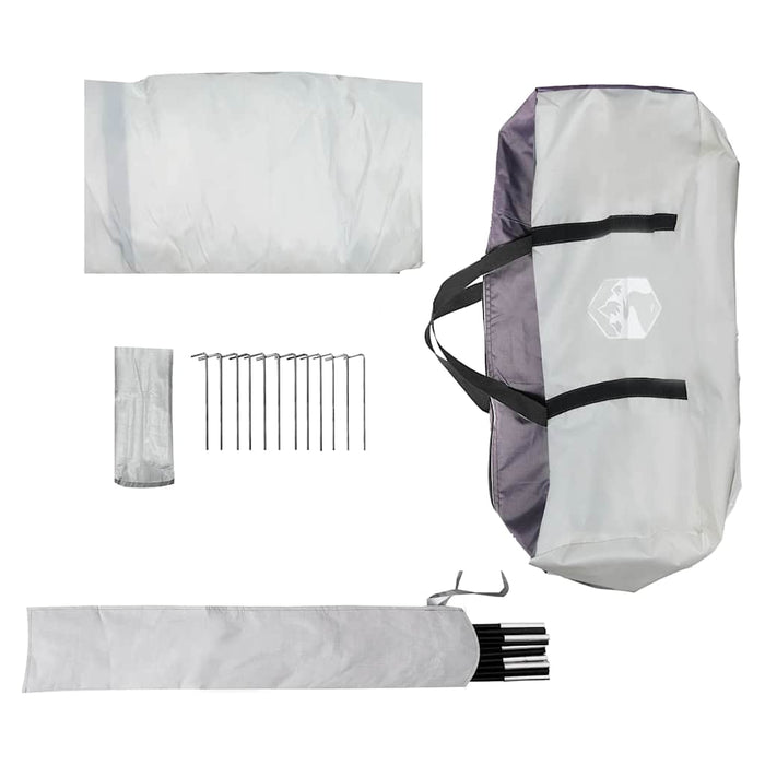 Tenda per Feste Grigia Impermeabile 4009548