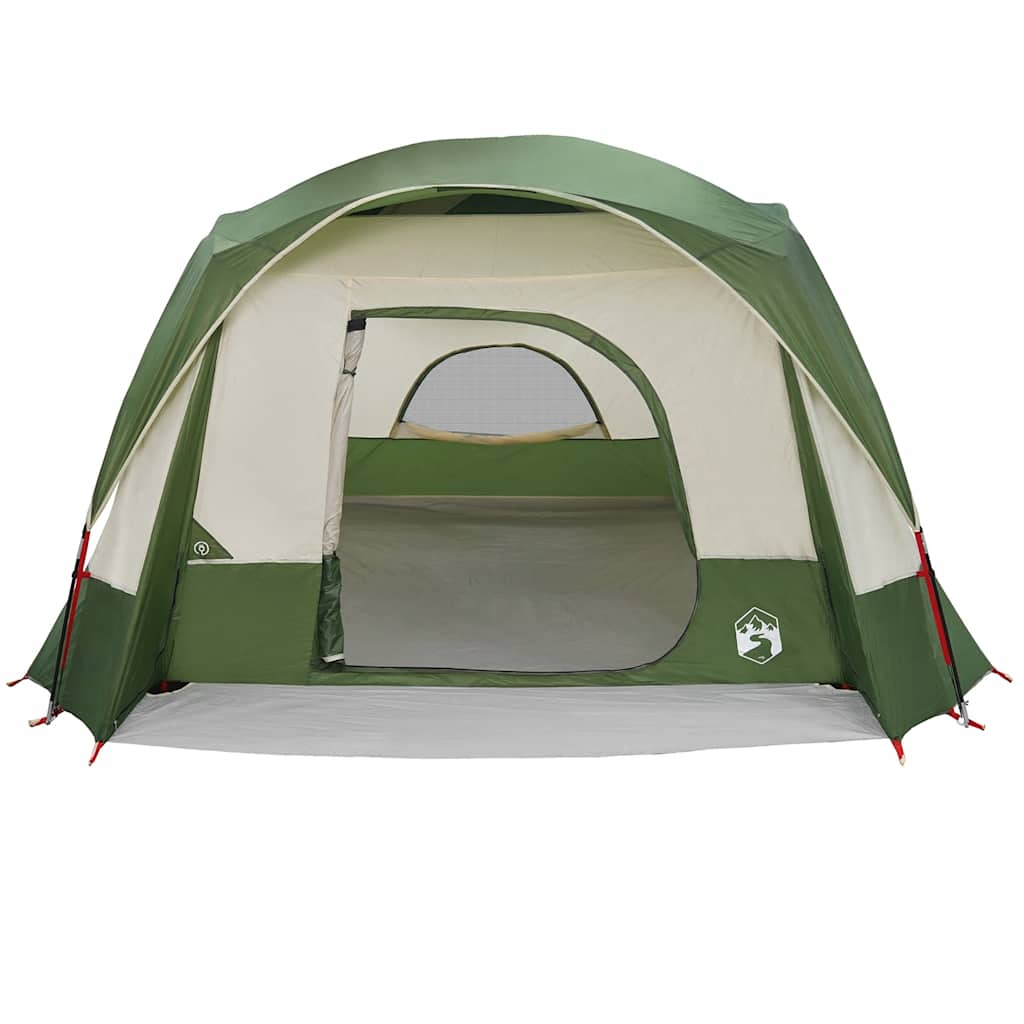 Tenda Familiare Cabina per 6 Persone Verde Impermeabile 4009555
