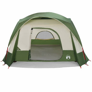 Tenda Familiare Cabina per 6 Persone Verde Impermeabile 4009555