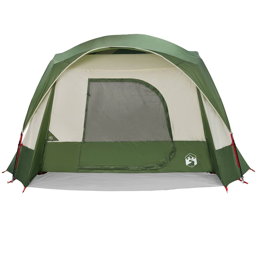 Tenda Familiare Cabina per 6 Persone Verde Impermeabile 4009555