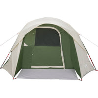 Tenda Familiare Cabina per 6 Persone Verde Impermeabile 4009562