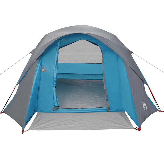 Tenda Familiare Cabina per 6 Persone Blu Impermeabile 4009563