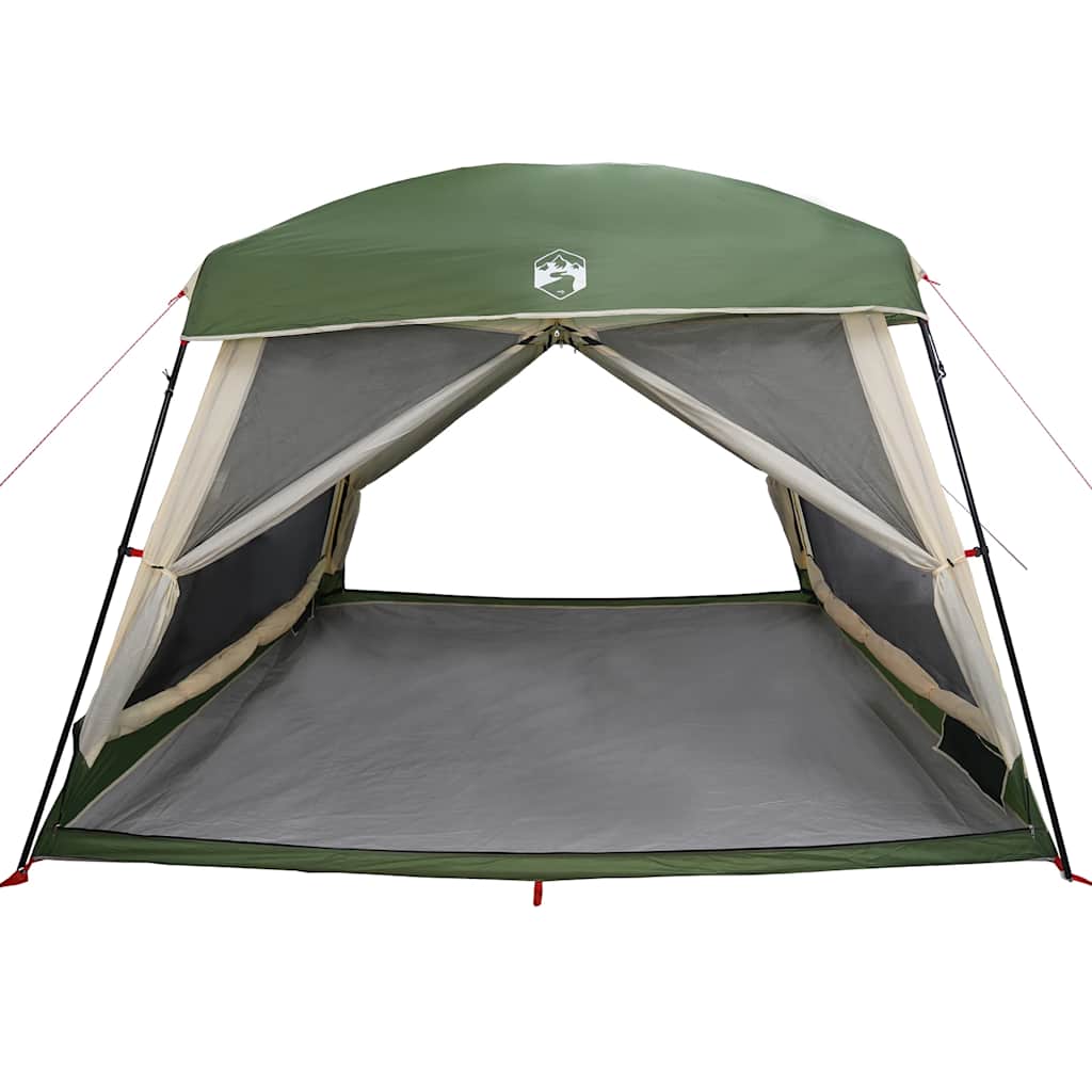 Tenda Familiare Cabina per 6 Persone Verde Impermeabile 4009566