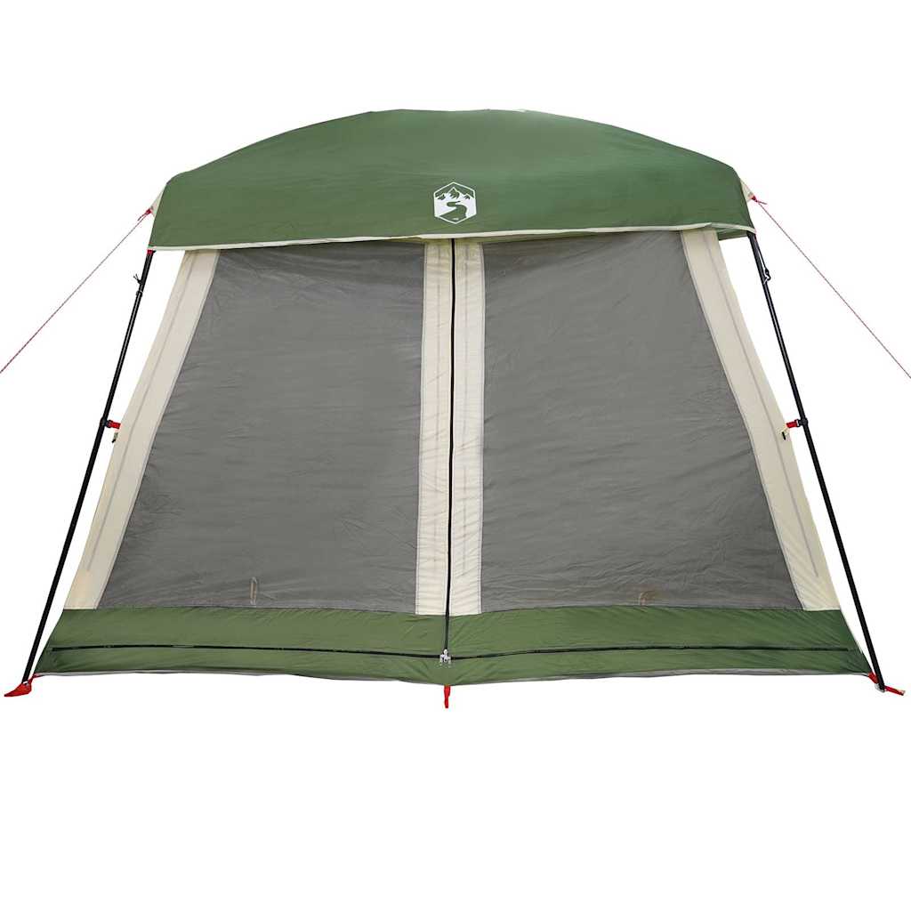 Tenda Familiare Cabina per 6 Persone Verde Impermeabile 4009566