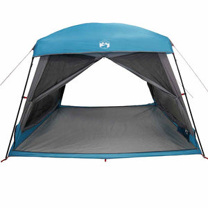 Tenda Familiare Cabina per 6 Persone Blu Impermeabile 4009567
