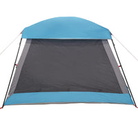 Tenda Familiare Cabina per 6 Persone Blu Impermeabile 4009567