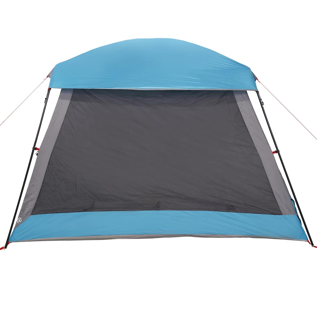 Tenda Familiare Cabina per 6 Persone Blu Impermeabile