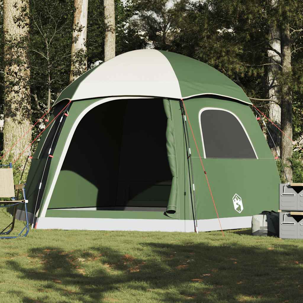 Tenda Familiare Igloo per 6 Persone Verde Impermeabile 4009569