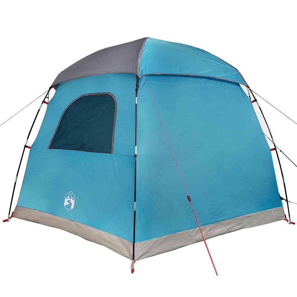 Tenda Familiare Igloo per 6 Persone Blu Impermeabile 4009570