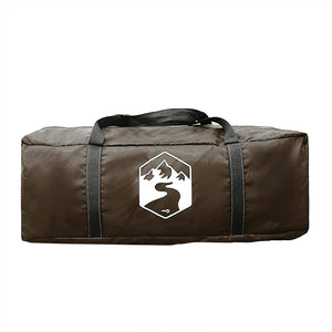 vidaXL Tenda Familiare a Tunnel per 6 Persone Marrone Impermeabile