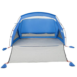 Tenda da Spiaggia 2 Persone Azzurra Impermeabile