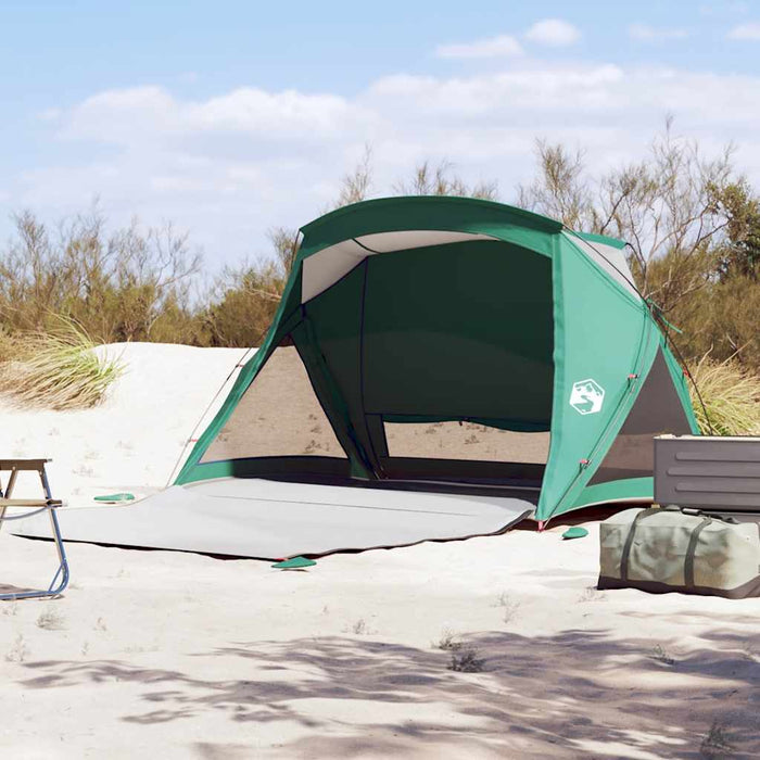 Tenda da Spiaggia 2 Persone Verde Mare Impermeabile 4009579