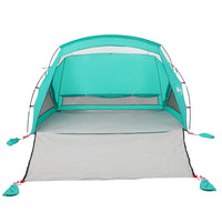 Tenda da Spiaggia 2 Persone Verde Mare Impermeabile 4009579
