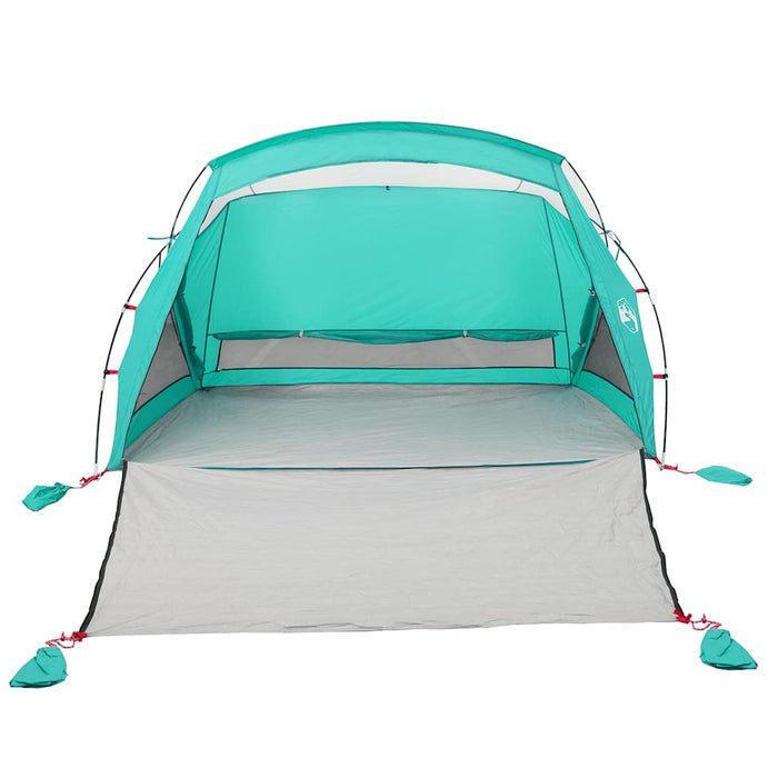 Tenda da Spiaggia 2 Persone Verde Mare Impermeabile 4009579