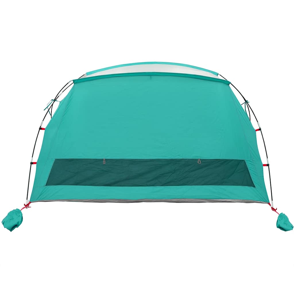 Tenda da Spiaggia 2 Persone Verde Mare Impermeabile
