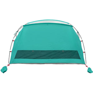 Tenda da Spiaggia 2 Persone Verde Mare Impermeabile