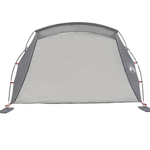 Tenda da Spiaggia 2 Persone Grigia Impermeabile 4009580