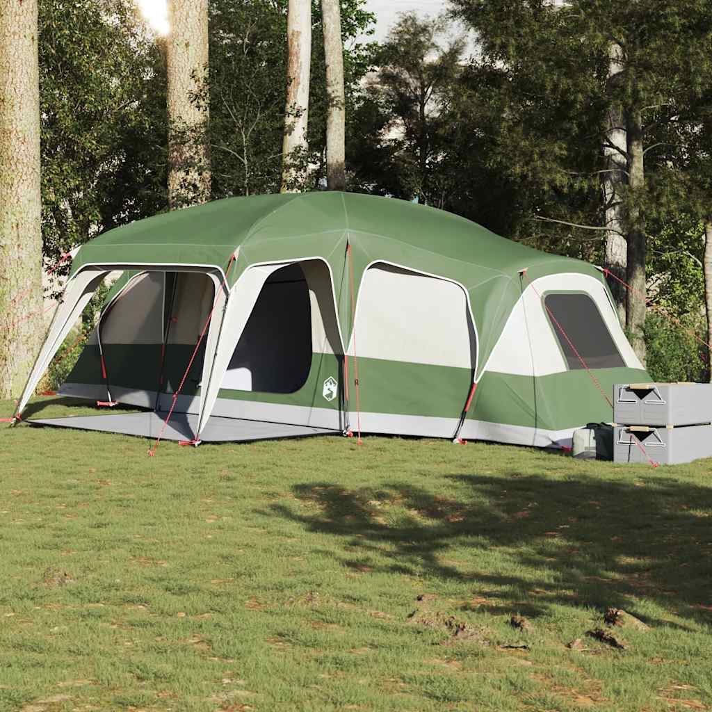 Tenda da Campeggio con Portico a Cupola 9 Persone Impermeabile 4009584