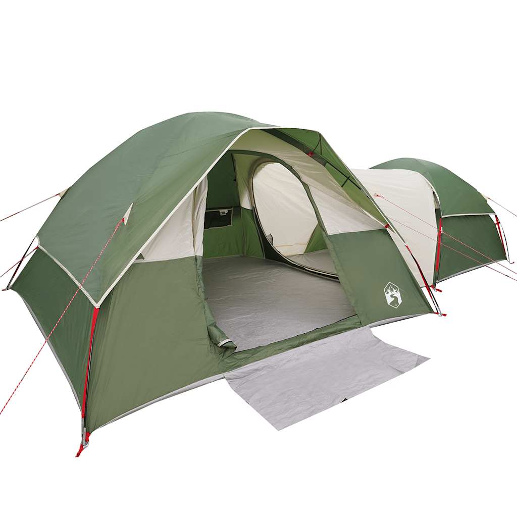 Tenda da Campeggio per 5 Persone Verde Impermeabile