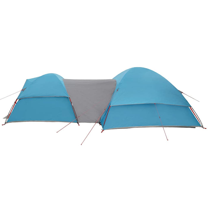 vidaXL Tenda da Campeggio per 5 Persone Blu Impermeabile