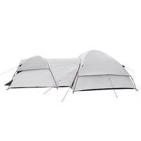 Tenda Campeggio 5 Persone Bianca Tessuto Oscurante Impermeabile