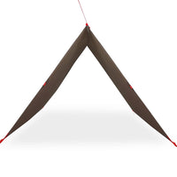 Telone da Campeggio Marrone 306x306 cm Impermeabile