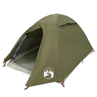 Tenda da Campeggio a Cupola 2 Persone Verde Oliva Impermeabile 4009612