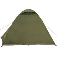 Tenda da Campeggio a Cupola 4 Persone Verde Oliva Impermeabile 4009618