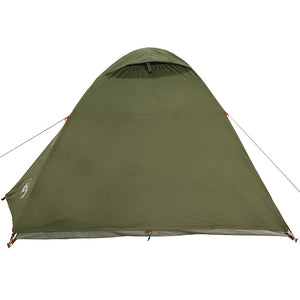 Tenda da Campeggio a Cupola 4 Persone Verde Oliva Impermeabile 4009618