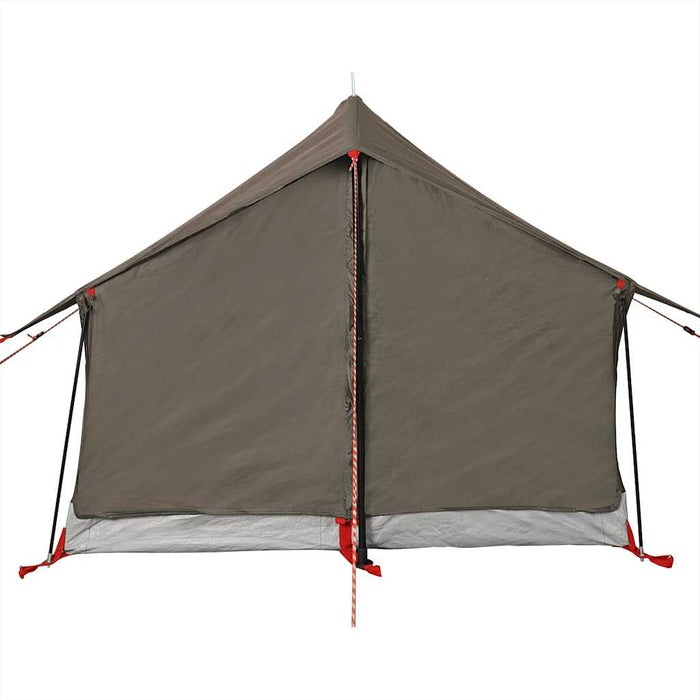vidaXL Tenda da Campeggio per 2 Persone Marrone Impermeabile