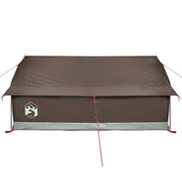 Tenda da Campeggio per 2 Persone Marrone Impermeabile 4009622