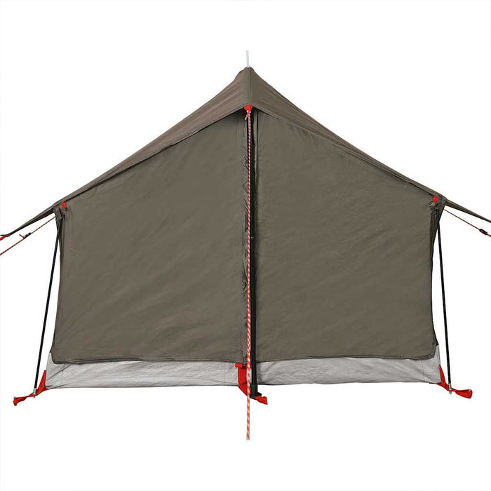 vidaXL Tenda da Campeggio per 2 Persone Marrone Impermeabile