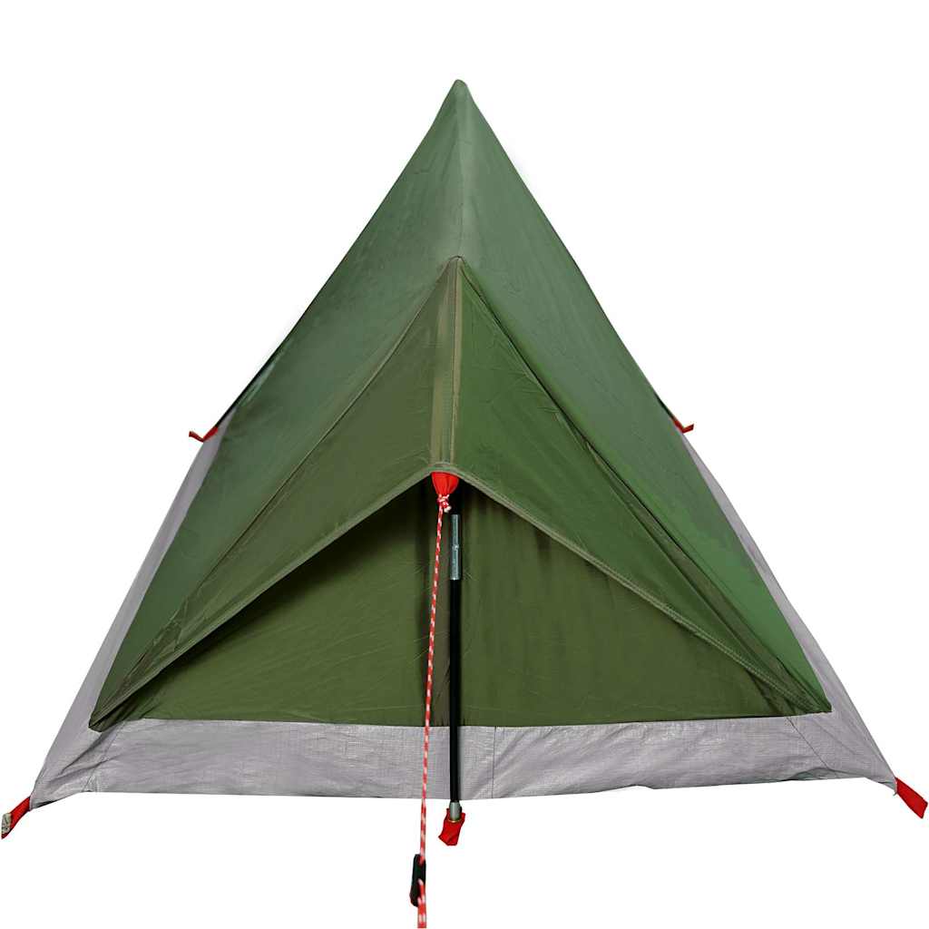 vidaXL Tenda da Campeggio per 2 Persone Verde Oliva Impermeabile